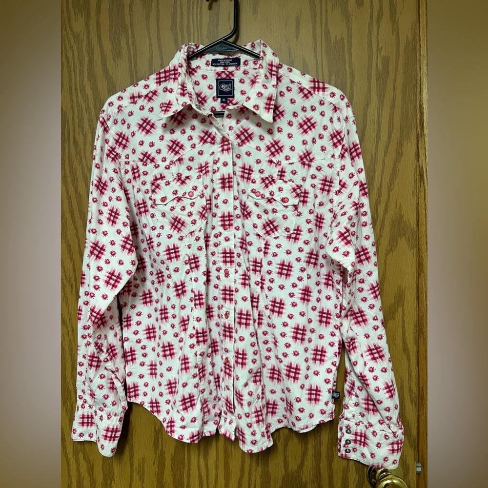 Pink cruel girl button down